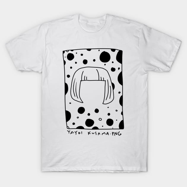 Yayoi Kusama.PNG T-Shirt by MagnumOpus